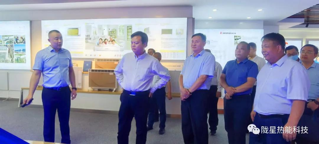 寶雞市副市長來隴星散熱器廠家參觀考察